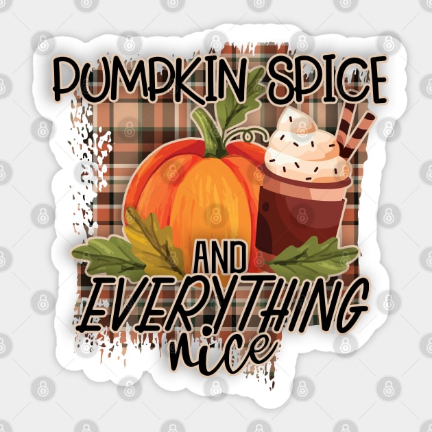 Pumpkin Spice Sticker by SpottydoggCreatives